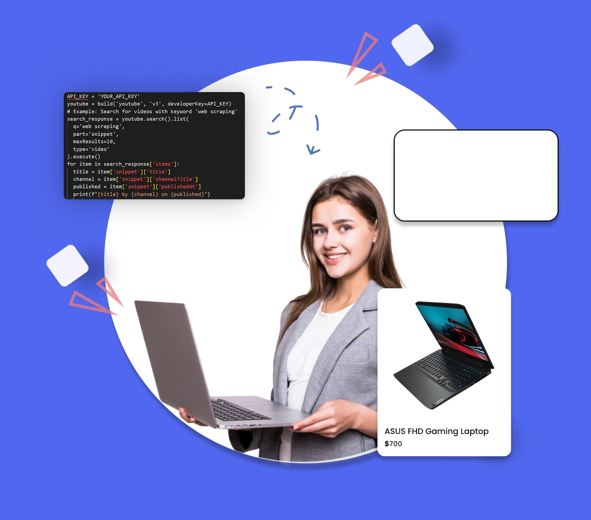 Deep And Dark Web Scraping illustration